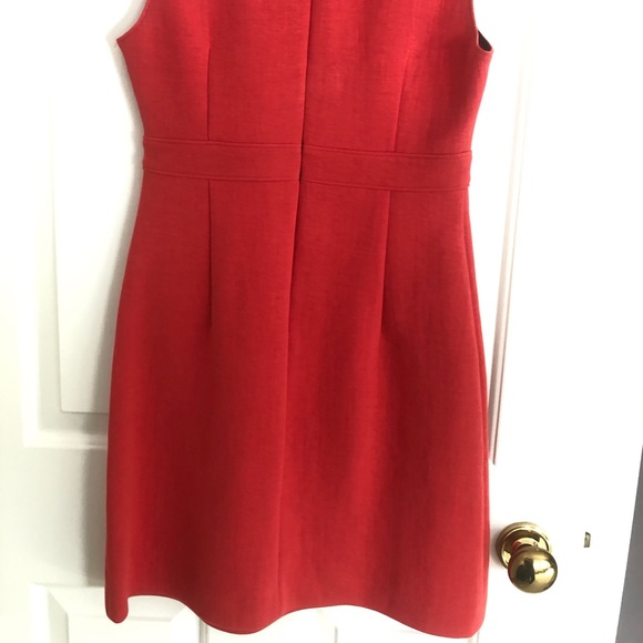 🇨🇦 Judith & Charles tomato red 🍅 summer mini dress Sz 2 - Picture 5 of 11